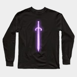 Spiritual Weapon (Purple Sword) Long Sleeve T-Shirt